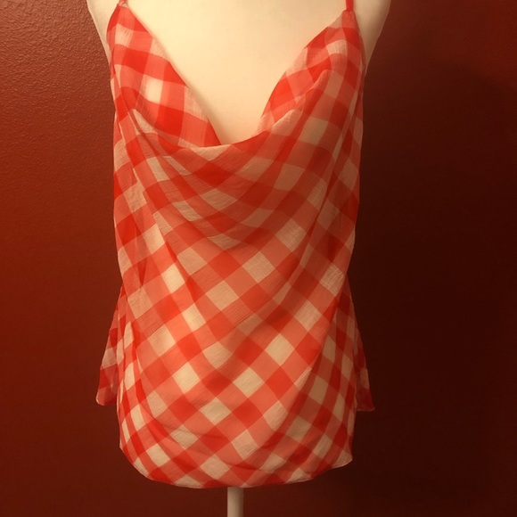 Lovers & Friends Kitt Gingham Plaid Tank Top Large - Picture 4 of 8